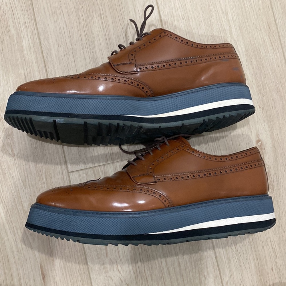 Authentic Prada Oxford Shoes - Picture 4 of 5